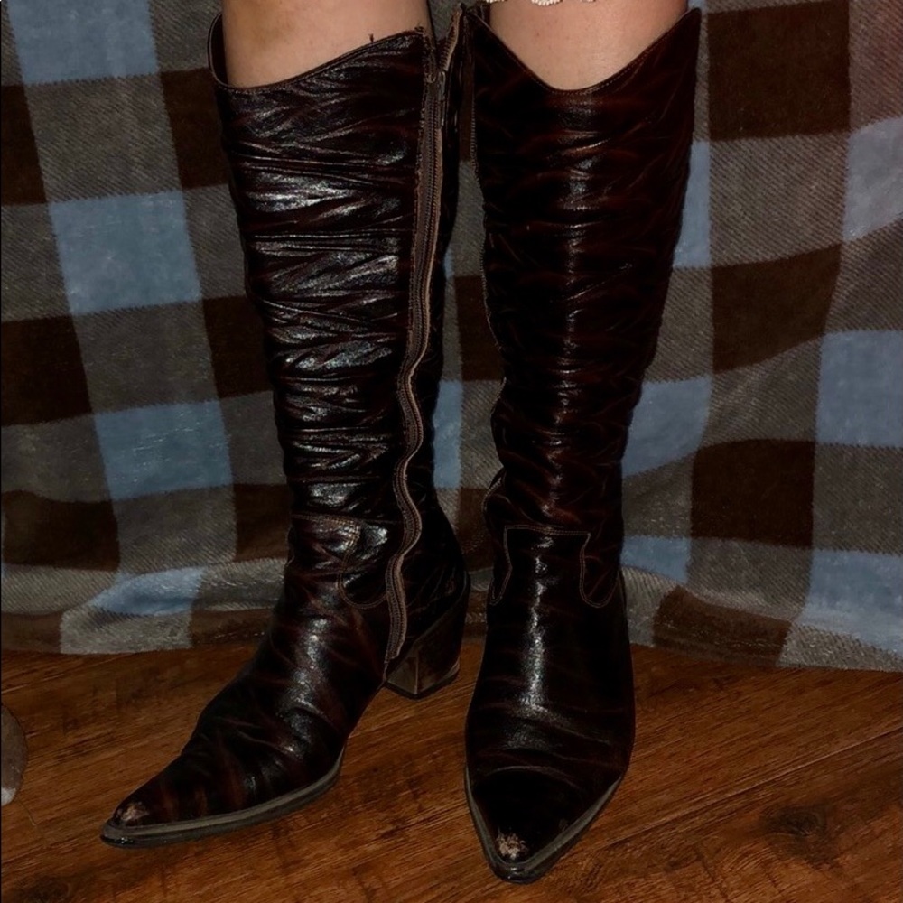 Vintage Tall western boots - Picture 3 of 11